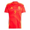 Maillot de Supporter Espagne Alejandro Grimaldo 3 Domicile Euro 2024 Pour Homme